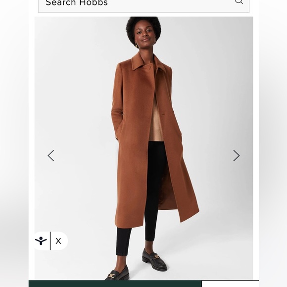 Hobbs Livia Wool Coat - Picture 2 of 16